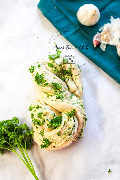 Garlic Swirl Bread PLR set