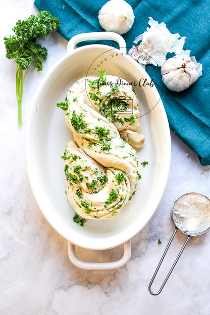 Garlic Swirl Bread PLR set