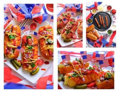 Bundle of 5 Fourth of July recipes - PLR set