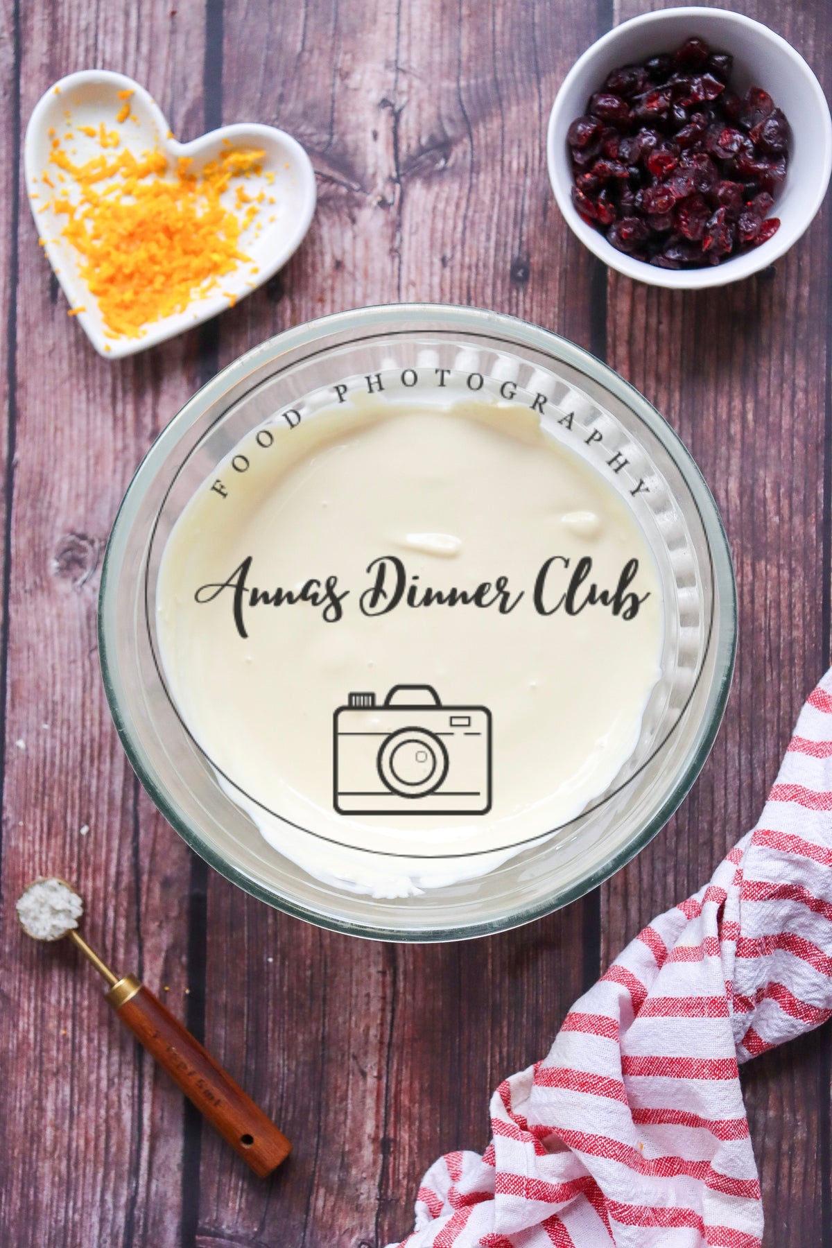 White chocolate cranberry bark  - semi exclusive set 1