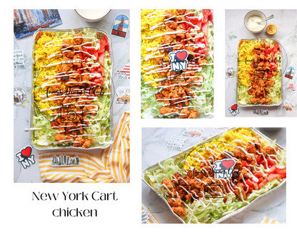 New York food bundle   -limited to 20 buyers PLR set ( 8  recipes)