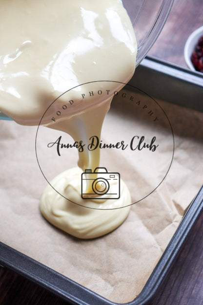 White chocolate cranberry bark  - semi exclusive set 1