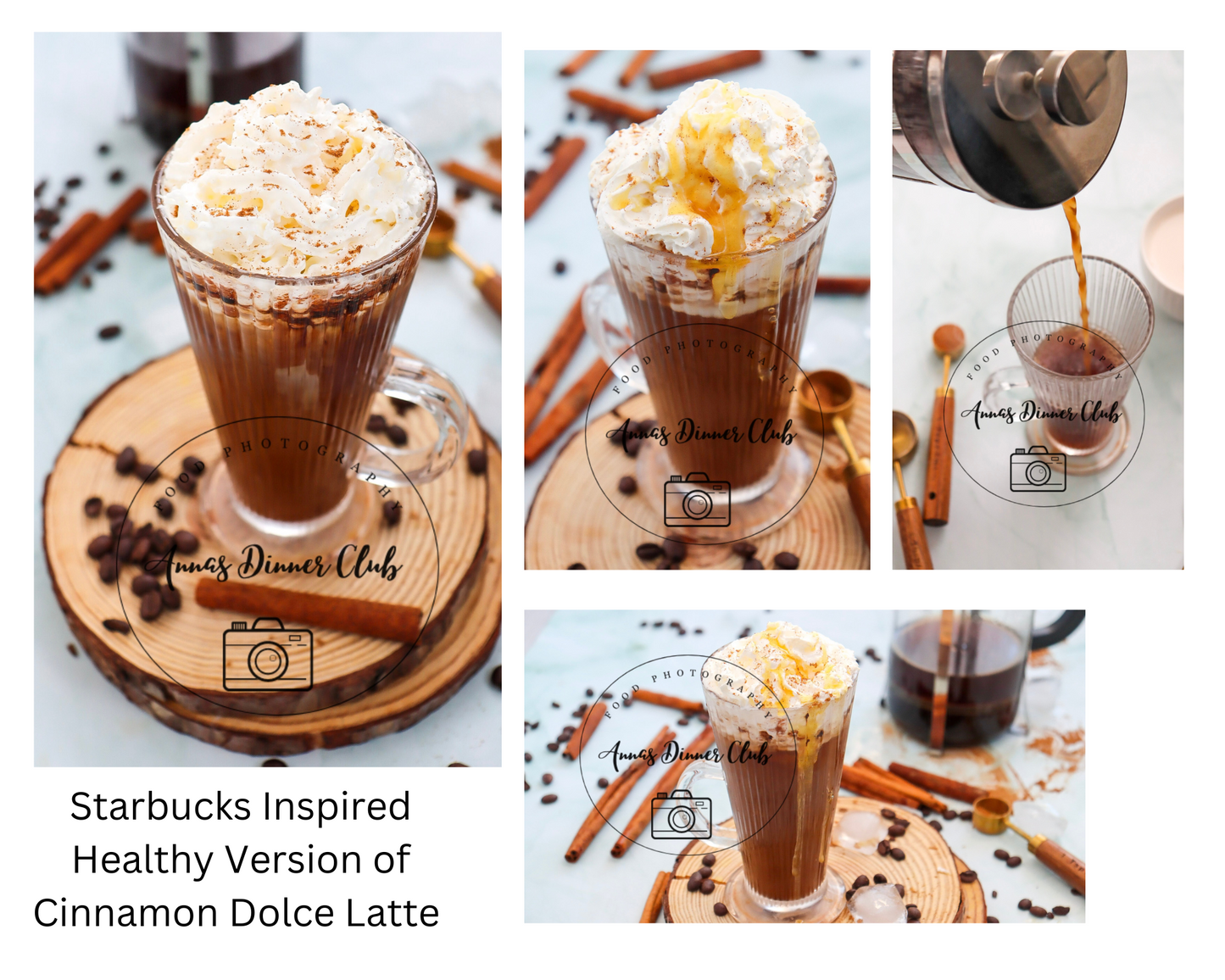 Bundle of Starbucks Inspired Drinks- 9 healthier recipes