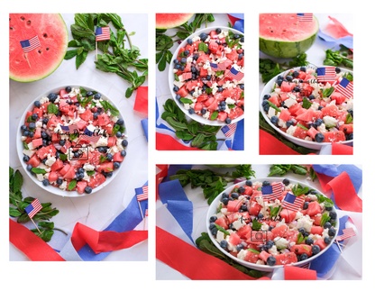 Bundle of 5 Fourth of July recipes - PLR set