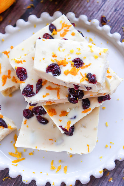 White chocolate cranberry bark  - semi exclusive set 3