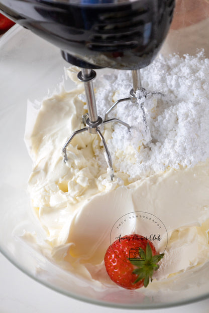 Strawberry no bake cheesecake PLR set