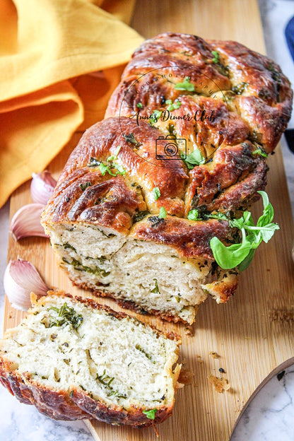 Garlic Swirl Bread PLR set