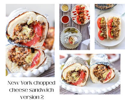 New York food bundle   -limited to 20 buyers PLR set ( 8  recipes)