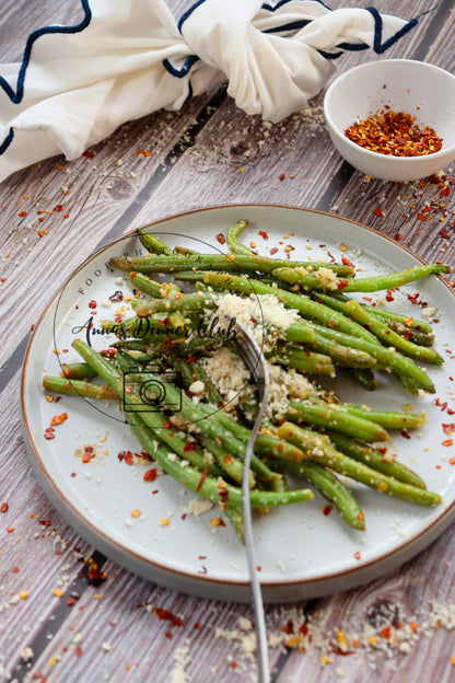 Parmesan green beans  - semi exclusive set 3