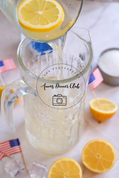 Fourth of July Blue Curacao Mocktail -  PLR SET
