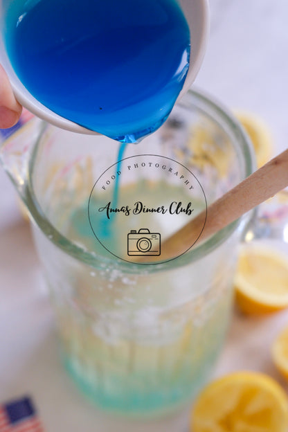 Fourth of July Blue Curacao Mocktail -  PLR SET