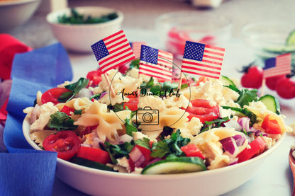 Fourth of July Pasta Salad PLR set