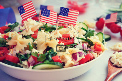 Fourth of July Pasta Salad PLR set