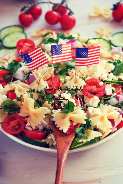 Fourth of July Pasta Salad PLR set