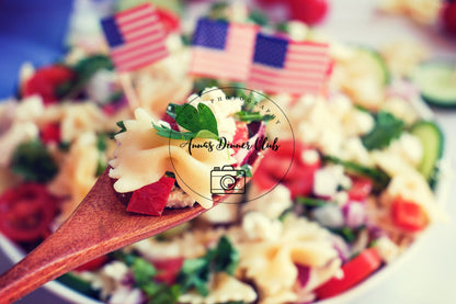 Fourth of July Pasta Salad PLR set