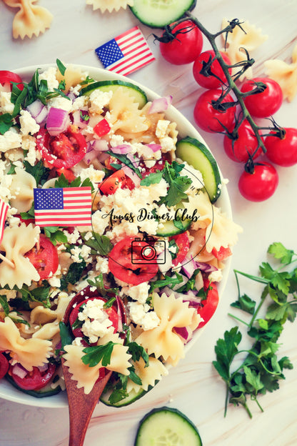 Fourth of July Pasta Salad PLR set