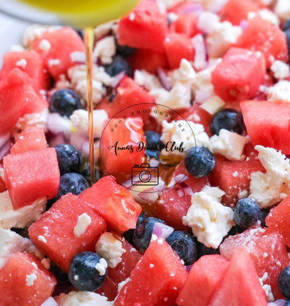Fourth of July Watermelon feta cheese Salad PLR set