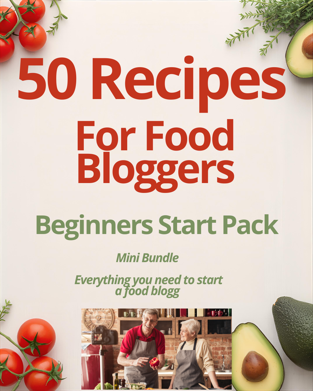 50 PLR recipes starter pack for food bloggers