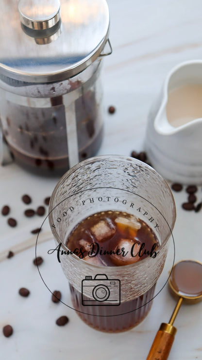 Caramel Iced Coffee Starbucks Inspired healthy version- PLR SET