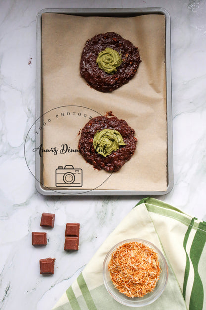 Dubai chocolate cookies for two  - PLR set