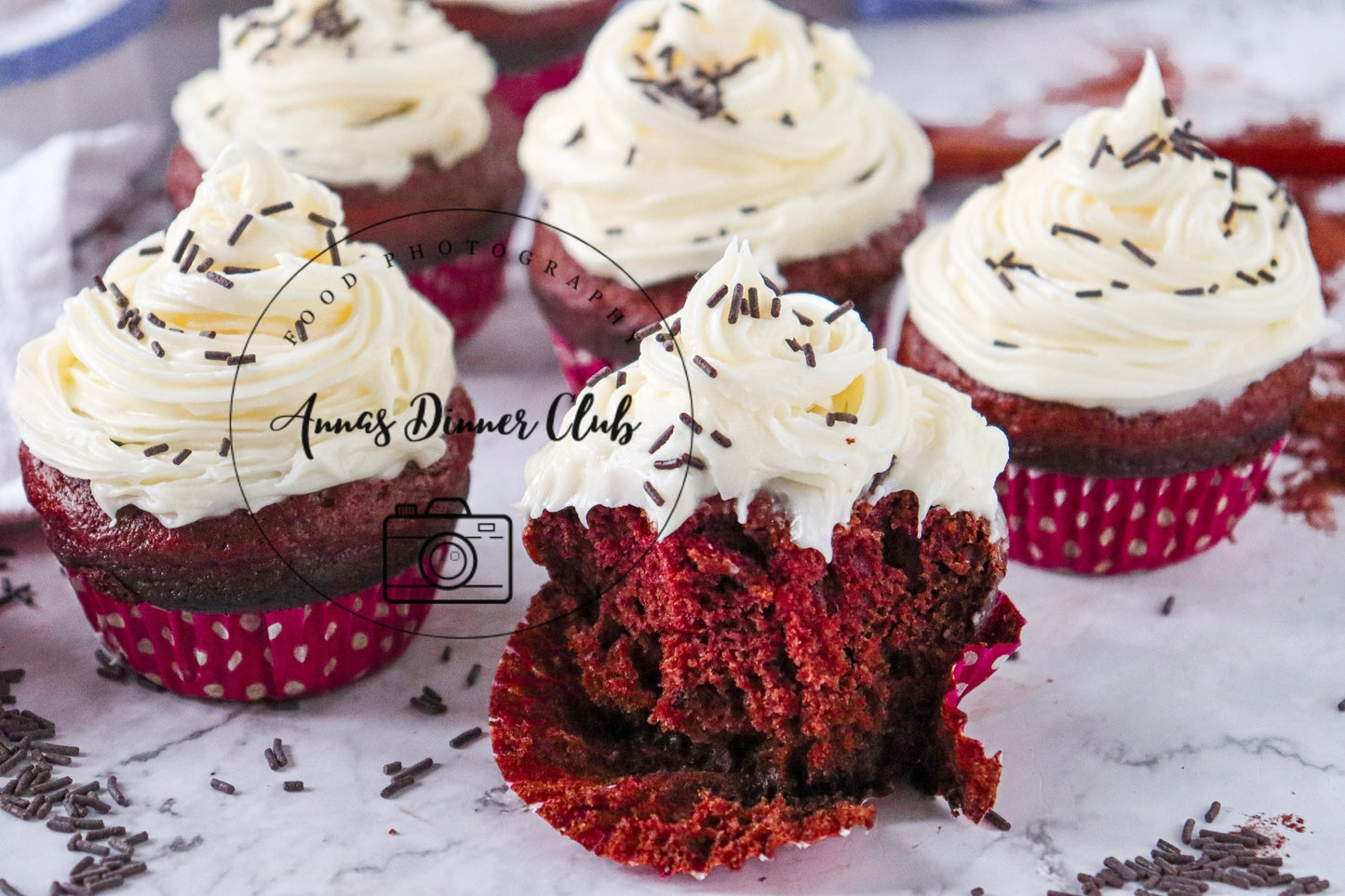 Red Velvet Cupcakes semi exclusive set 1