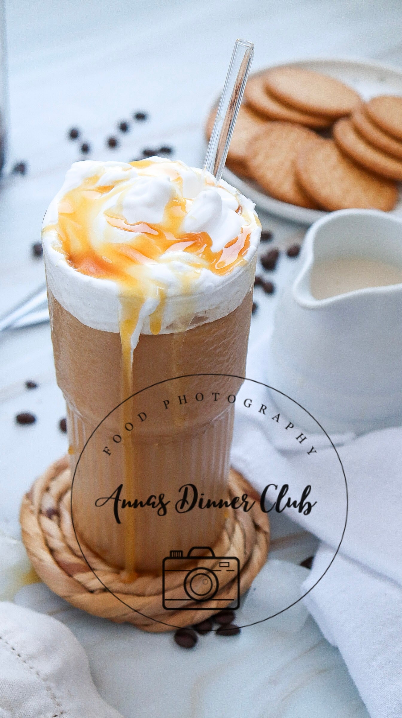 Caramel Iced Coffee Starbucks Inspired healthy version- PLR SET