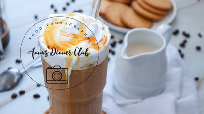 Caramel Iced Coffee Starbucks Inspired healthy version- PLR SET