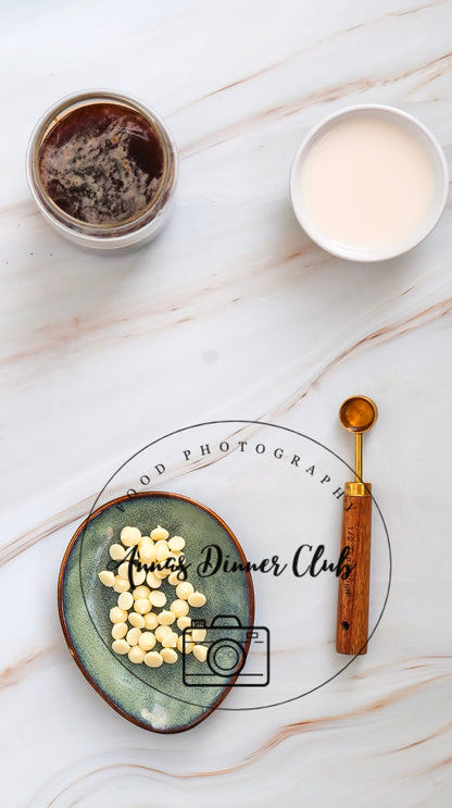 Iced white chocolate Mocha with homemade syrup- Starbucks Inspired- PLR SET