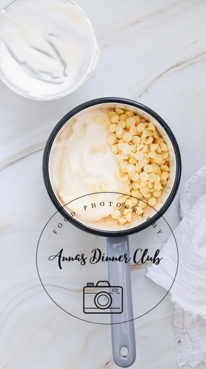 Iced white chocolate Mocha with homemade syrup- Starbucks Inspired- PLR SET
