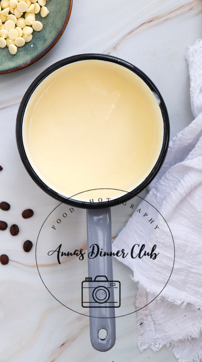 Iced white chocolate Mocha with homemade syrup- Starbucks Inspired- PLR SET