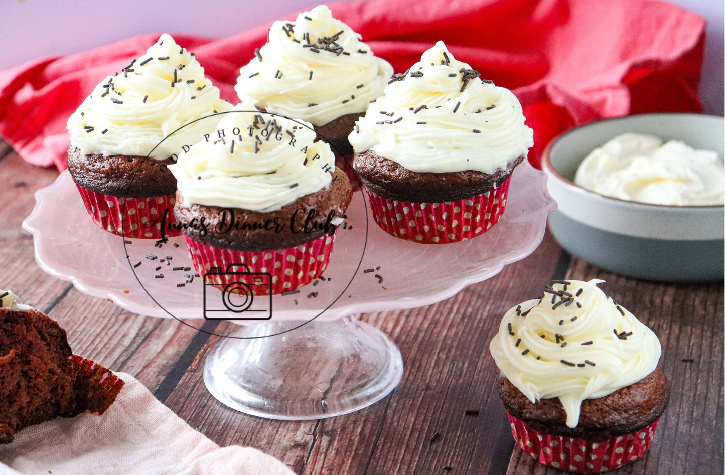 Red Velvet Cupcakes semi exclusive set 2