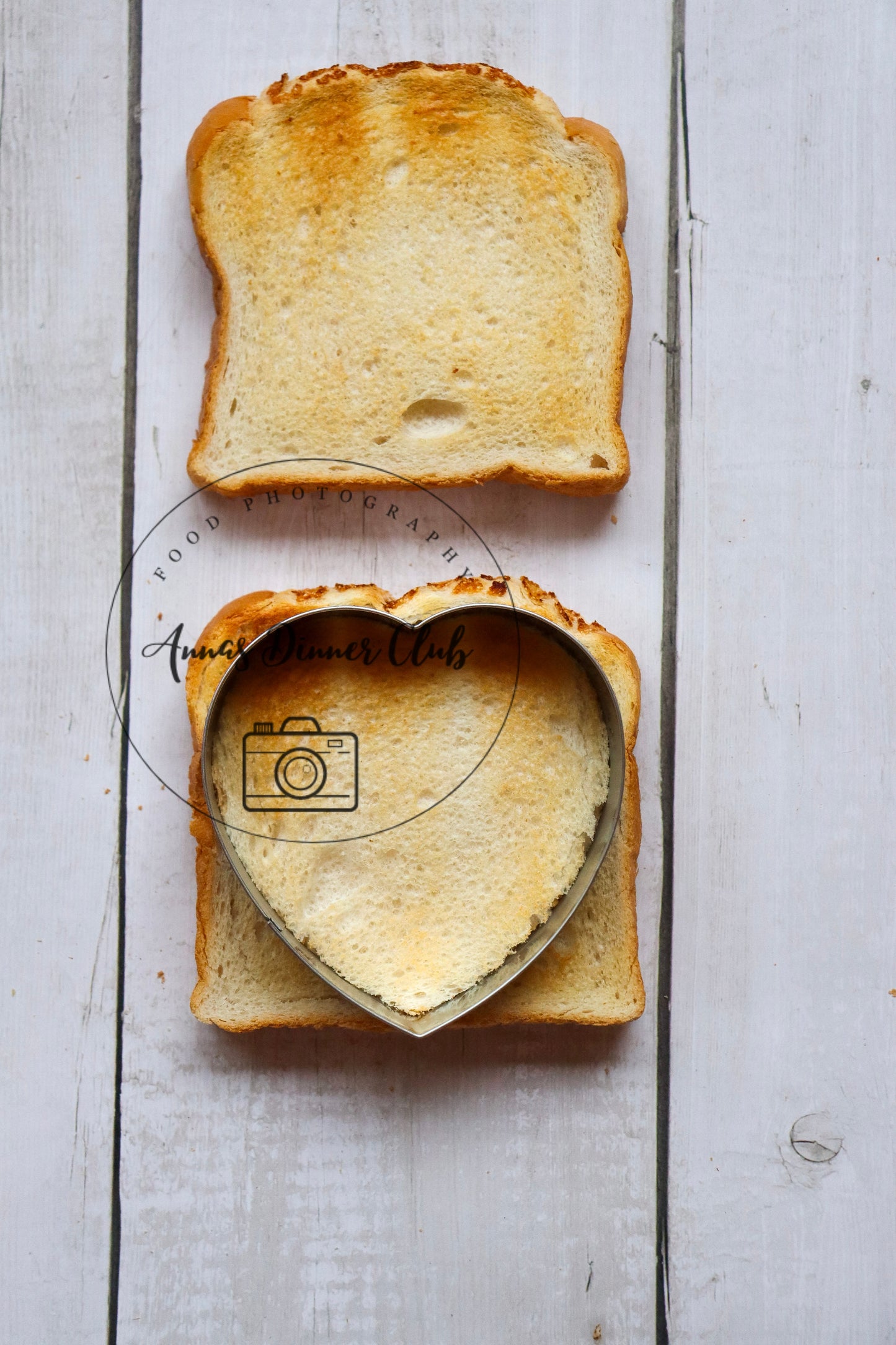 Valentine Nutella toasts  - PLR set