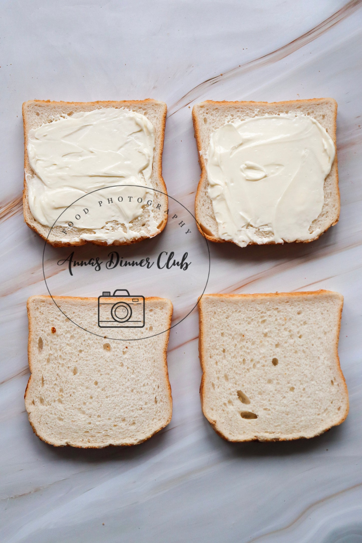 Cream Cheese Strawberry Valentine's Sandwich - PLR set