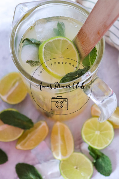 Classic Virgin Mojito Mocktail set PLR