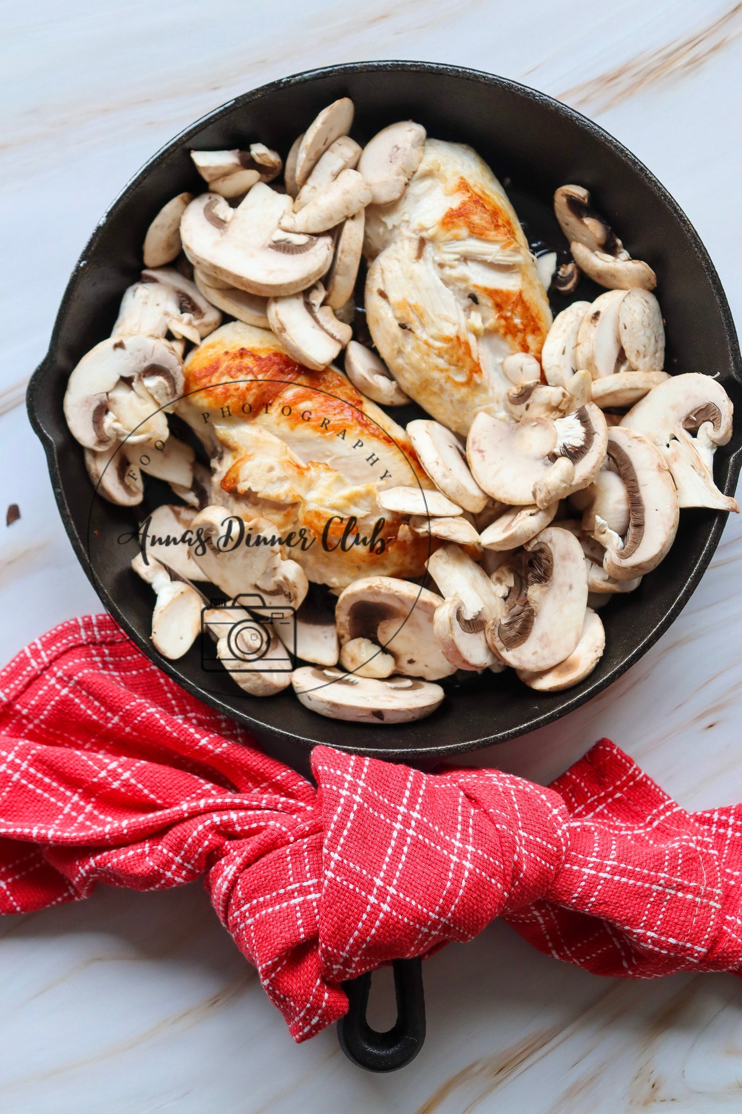 Valentine's marry me mushroom sauce chicken - PLR set
