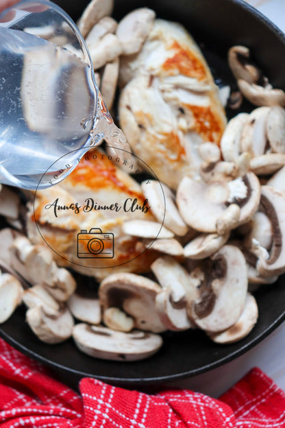 Marry me mushroom sauce chicken - PLR set