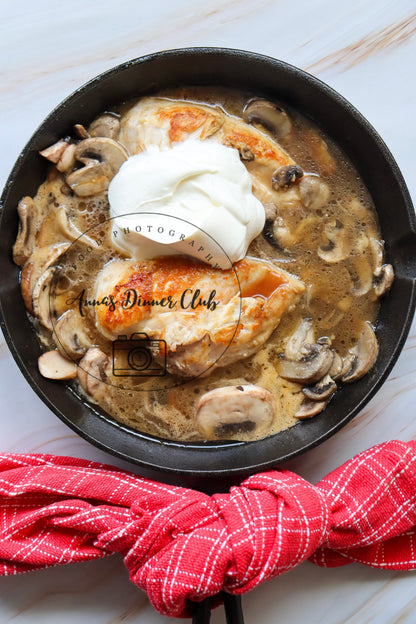 Marry me mushroom sauce chicken - PLR set