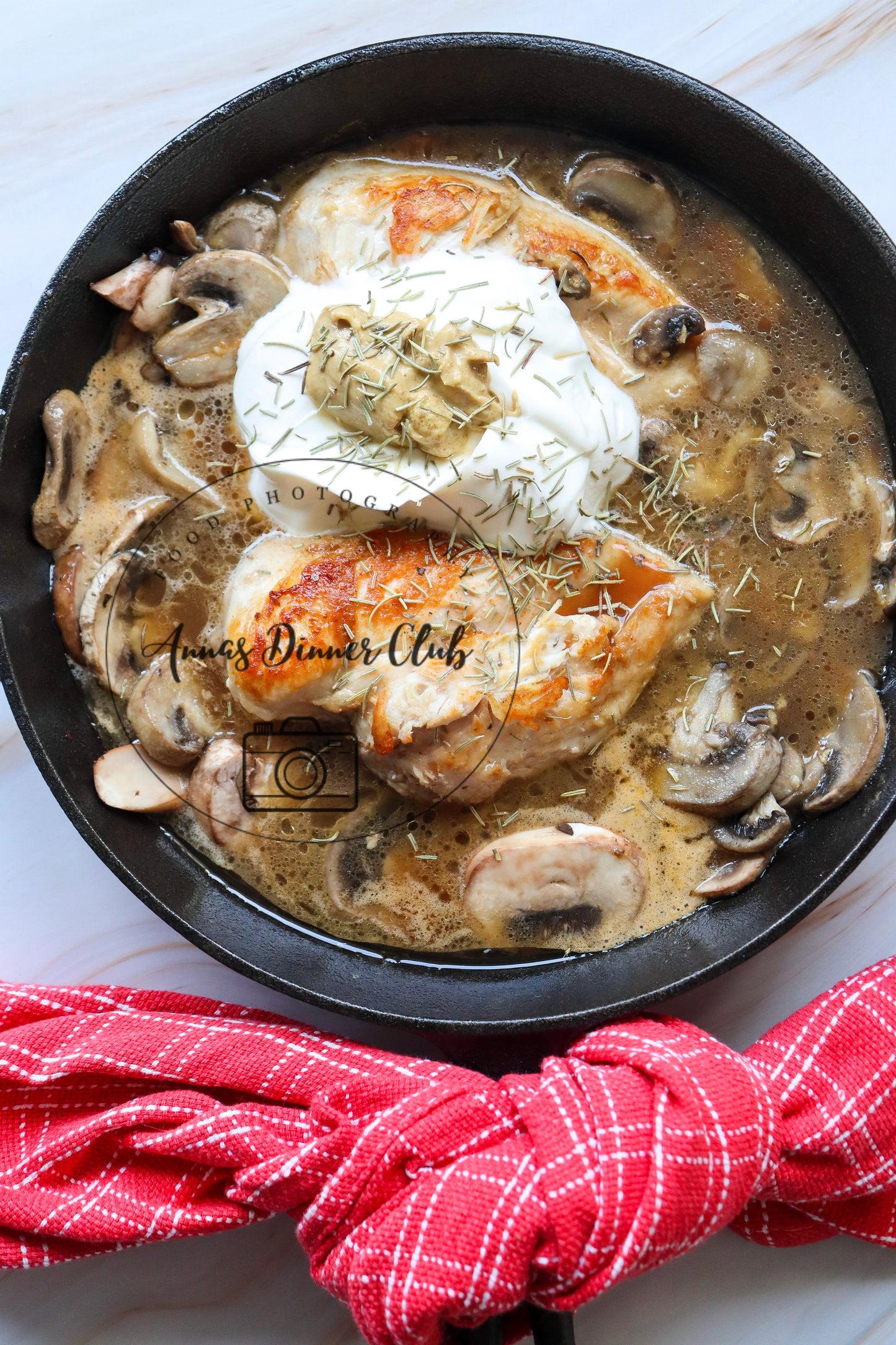 Valentine's marry me mushroom sauce chicken - PLR set