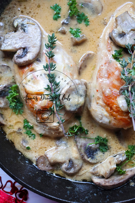 Marry me mushroom sauce chicken - PLR set