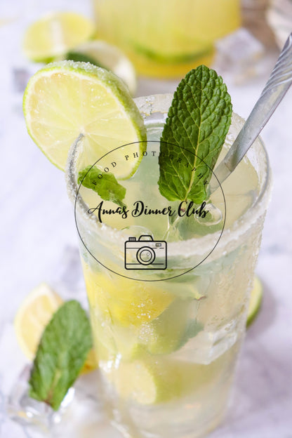 Classic Virgin Mojito Mocktail set PLR