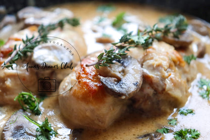 Marry me mushroom sauce chicken - PLR set