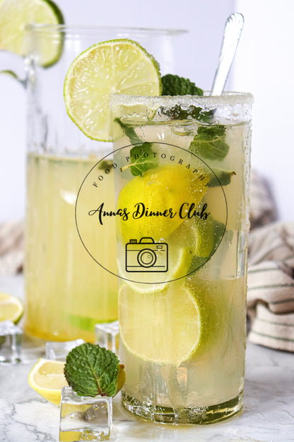Classic Virgin Mojito Mocktail set PLR