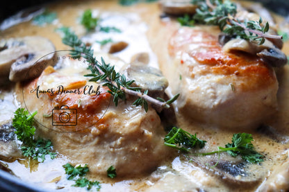 Marry me mushroom sauce chicken - PLR set