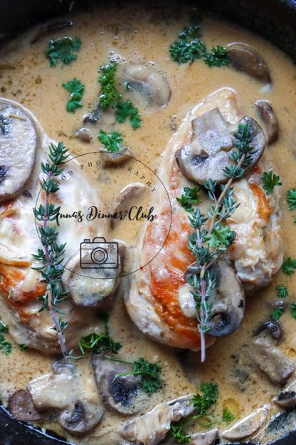 Marry me mushroom sauce chicken - PLR set