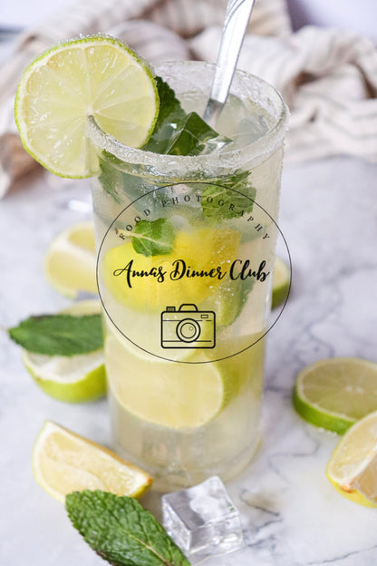 Classic Virgin Mojito Mocktail set PLR