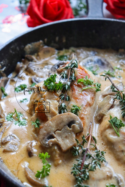 Marry me mushroom sauce chicken - PLR set