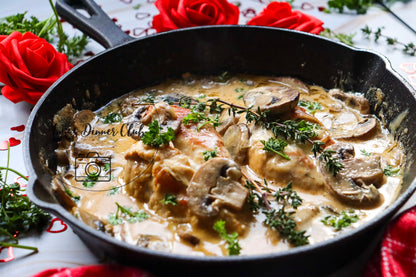 Marry me mushroom sauce chicken - PLR set