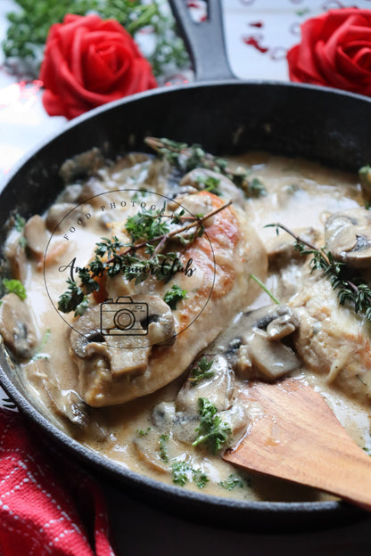 Marry me mushroom sauce chicken - PLR set