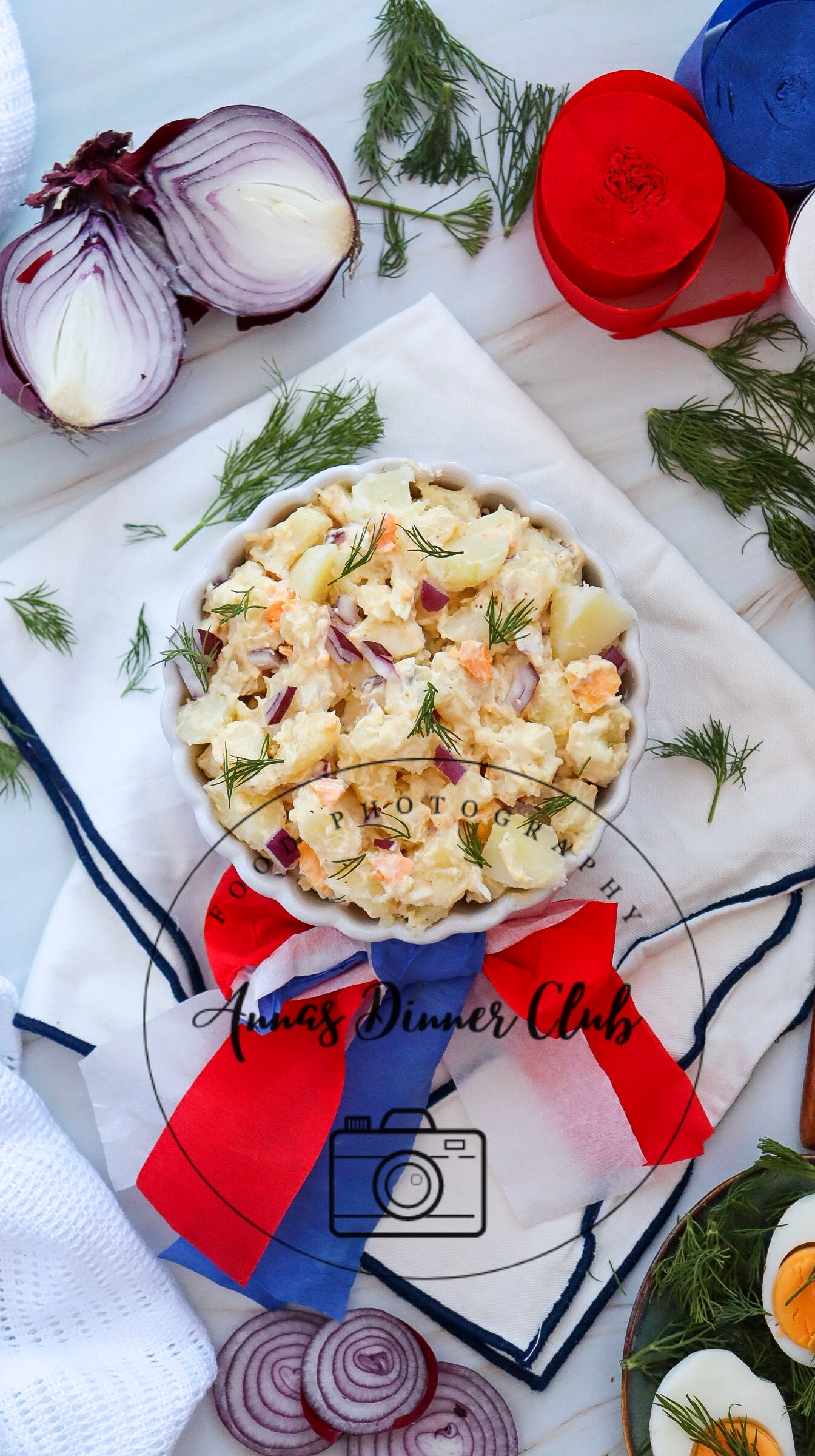 Fourth of July Potato Salad - limited PLR SET