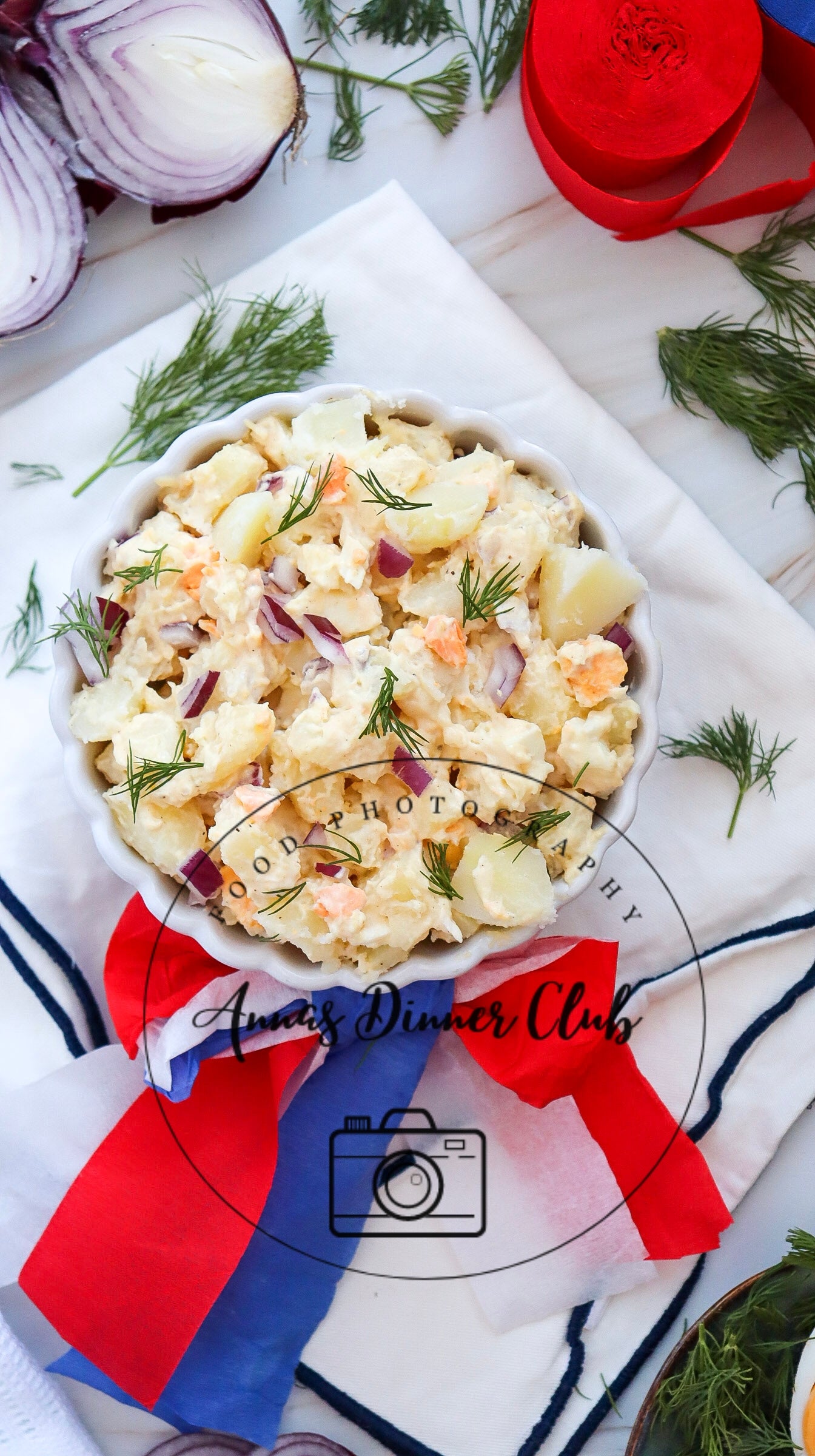 Fourth of July Potato Salad - limited PLR SET